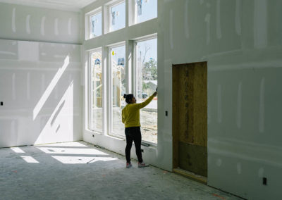 Interior home construction