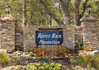 River Run Plantation Sign