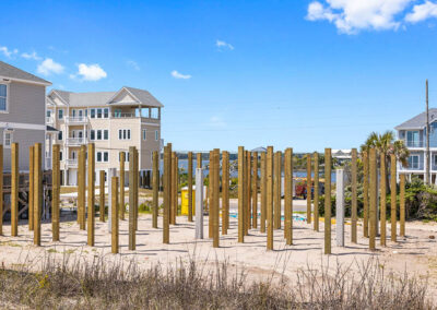 738 New River Inlet Road, N Topsail Beach, NC building process