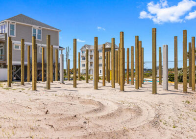 738 New River Inlet Road, N Topsail Beach, NC building process