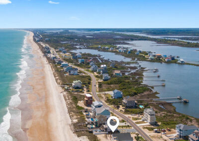 738 New River Inlet Road, N Topsail Beach, NC aerial