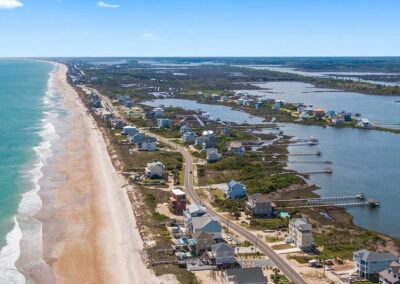 738 New River Inlet Road, N Topsail Beach, NC aerial