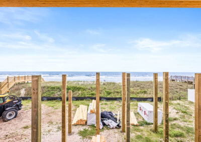 738 New River Inlet Road, N Topsail Beach, NC building process