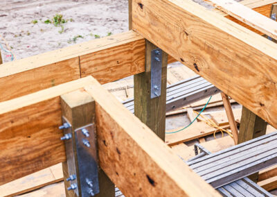 738 New River Inlet Road, N Topsail Beach, NC building process