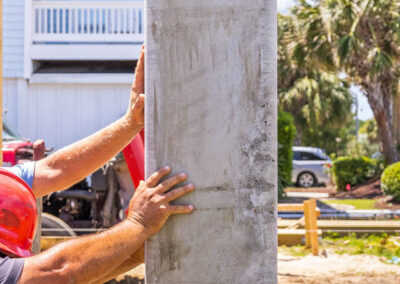 827 Fort Fisher, Carolina Beach NC building process