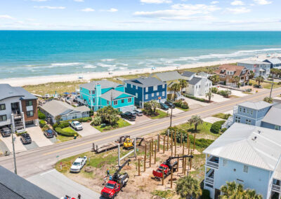 827 Fort Fisher, Carolina Beach NC building process