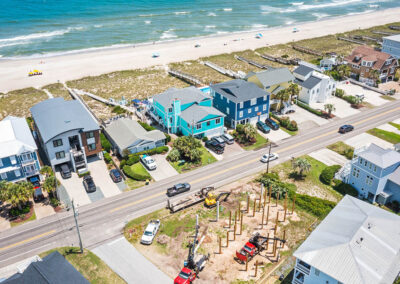 827 Fort Fisher, Carolina Beach NC building process
