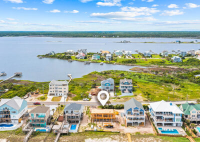 738 New River Inlet Road, N Topsail Beach, NC building process