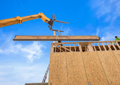 738 New River Inlet Road, N Topsail Beach, NC building process