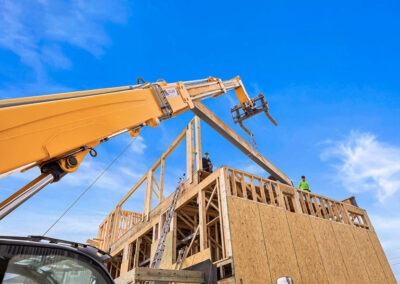 738 New River Inlet Road, N Topsail Beach, NC building process
