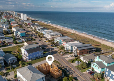 827 Fort Fisher, Carolina Beach NC building process