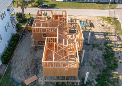 827 Fort Fisher, Carolina Beach NC building process
