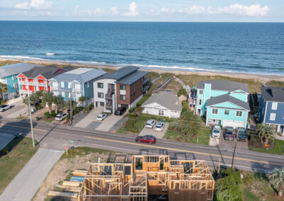 827 Fort Fisher, Carolina Beach NC building process