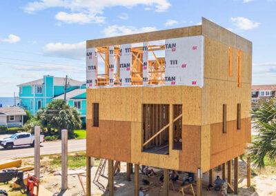 827 Fort Fisher, Carolina Beach NC building process