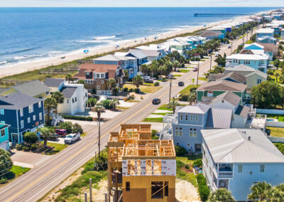 827 Fort Fisher, Carolina Beach NC building process