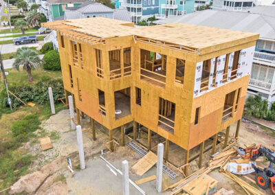 827 Fort Fisher, Carolina Beach NC building process