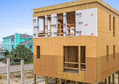 827 Fort Fisher, Carolina Beach NC building process
