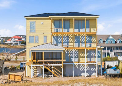 738 New River Inlet Road, N Topsail Beach, NC building process