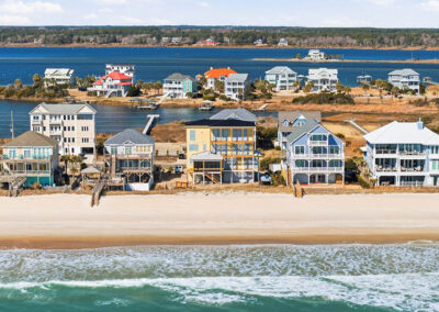 738 New River Inlet Road, N Topsail Beach, NC building process