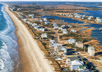738 New River Inlet Road, N Topsail Beach, NC building process